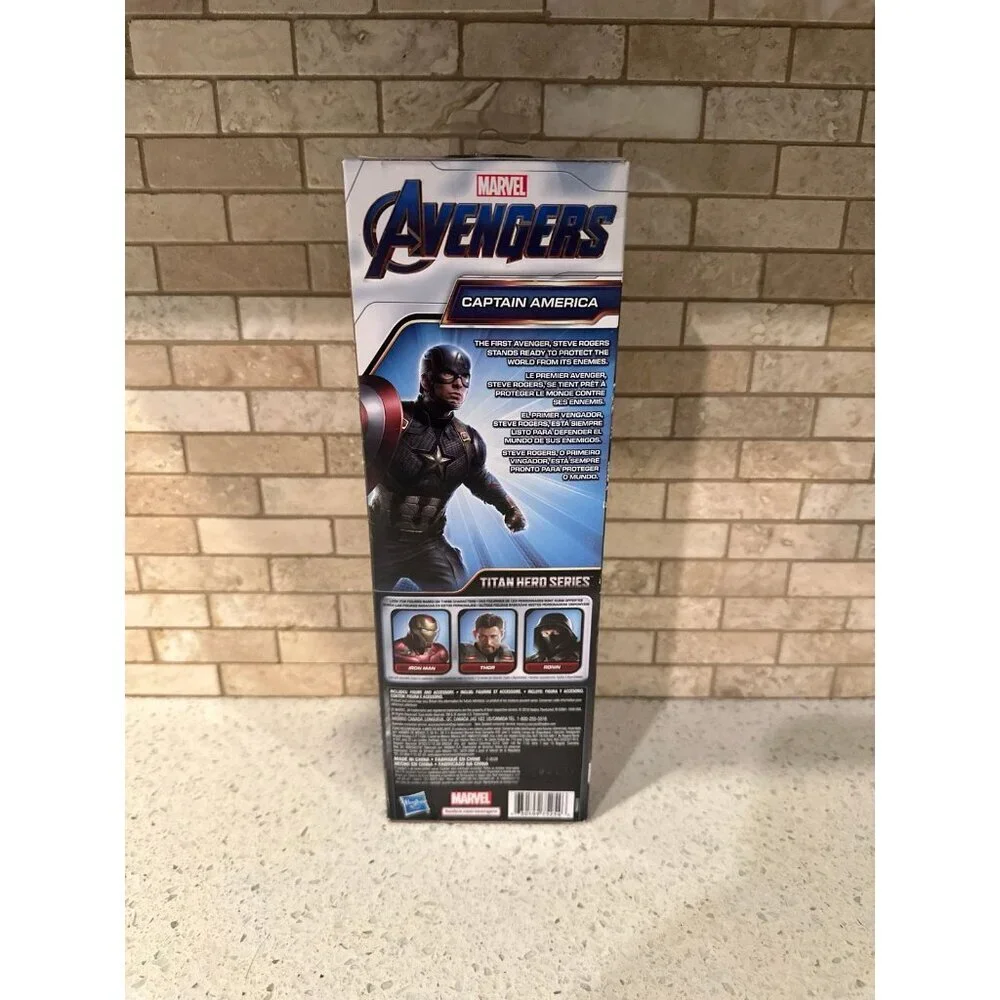 Captain America 12" Marvel Toy Action Figure Avengers Endgame Titan Hero Series - Picture 2 of 2